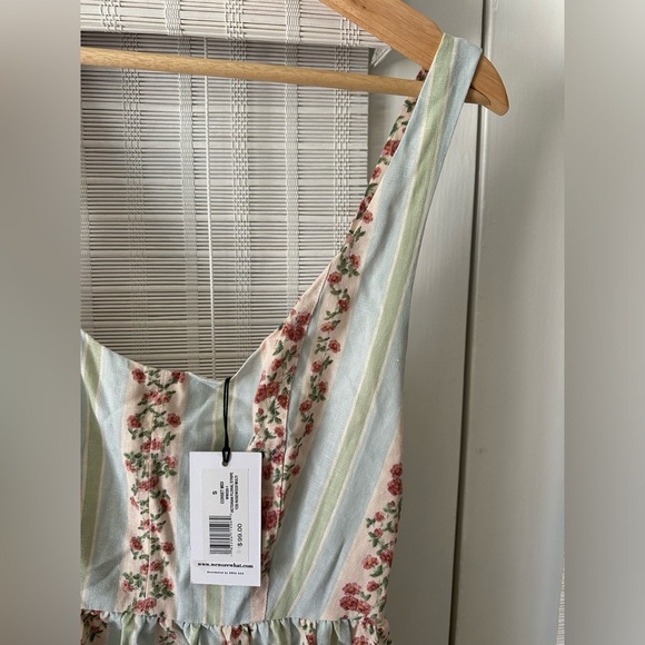 WeWoreWhat Midi Floral Corset Dress - Picture 3 of 4